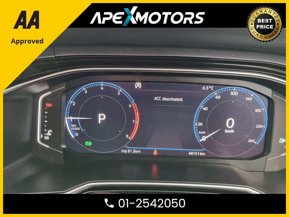 2019 Volkswagen Polo FINANCE ARRANGED * 1.0 NEW MODEL 5DR * NEW NCT JUN-27 * IMMACULATE * STAMPED SERVICE HISTORY * AA APPROVED * 101 SAFETY CHECKLIST * AUTOMATIC * COLOUR REVERSE CAMERA * TOP-SPEC 5DR HATCH * LOW LOW KMs €16,449