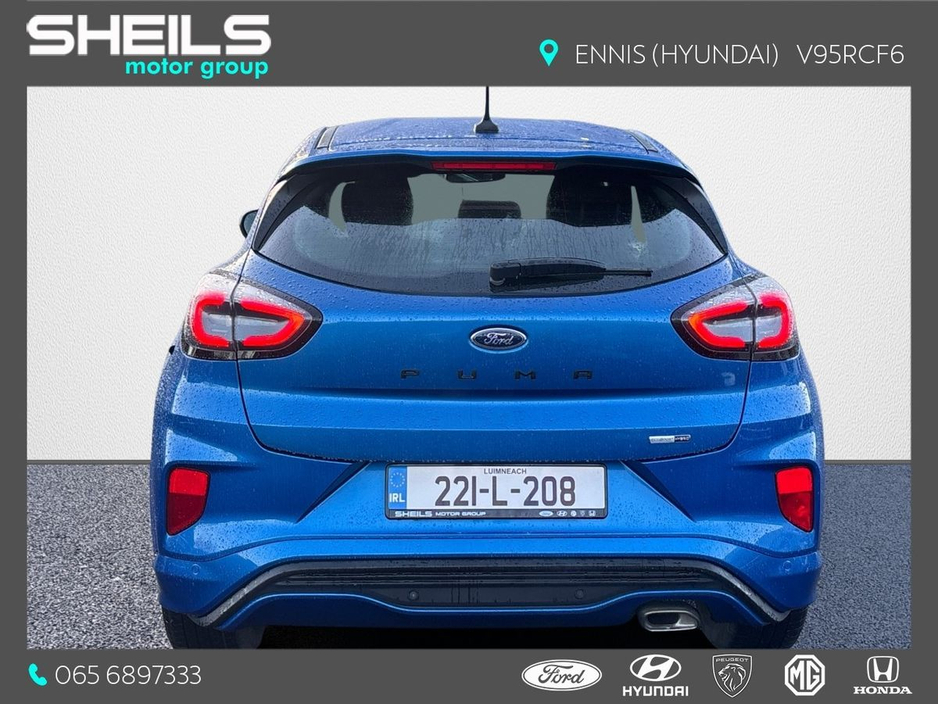 2022 Ford Puma 1.0L EcoBoost mHEV 125PS ST-Line €23,950