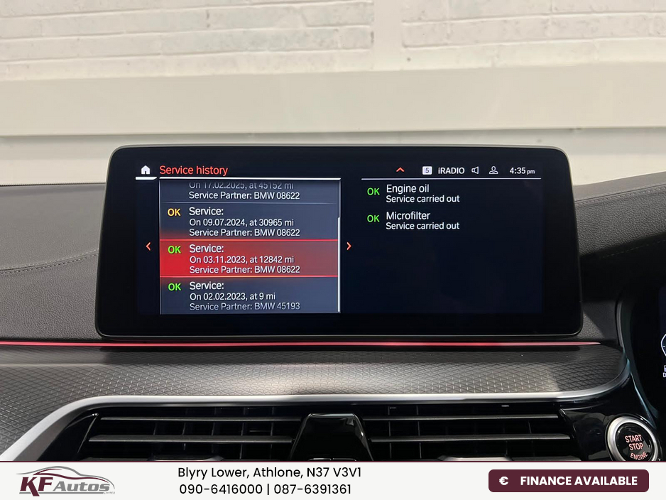 2022 BMW 5 Series 520d G30 LCI M Sport 190bhp 4dr Auto - 222 Reg €40,995