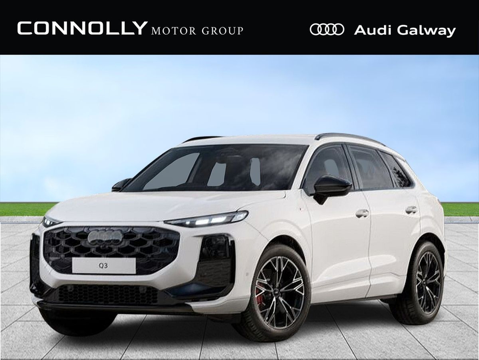 2026 Audi Q3 €564 p/m - S-LINE TDI AUTO €63,950
