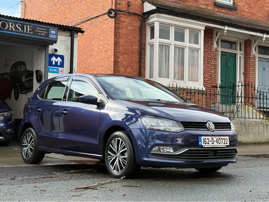 2016 Volkswagen Polo 1.2tsi Automatic, High Spec AllStar, Only 64kms, New Nct 02/2027, Apple Car Play, Android Auto, Reversing Camera, A/C, Alloys, New Timing Belt, Service & Warranty, SIMI Dealer, €12,950