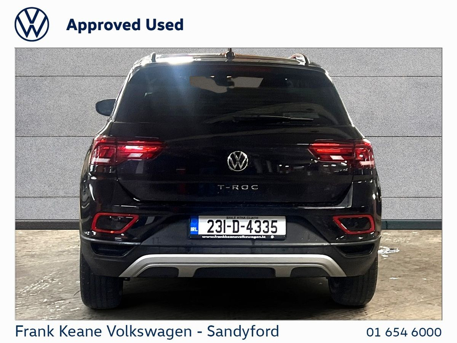 2023 Volkswagen T-Roc *Life 1.0 TSI 110HP @Frank Keane Volkswagen South Dublin €27,895
