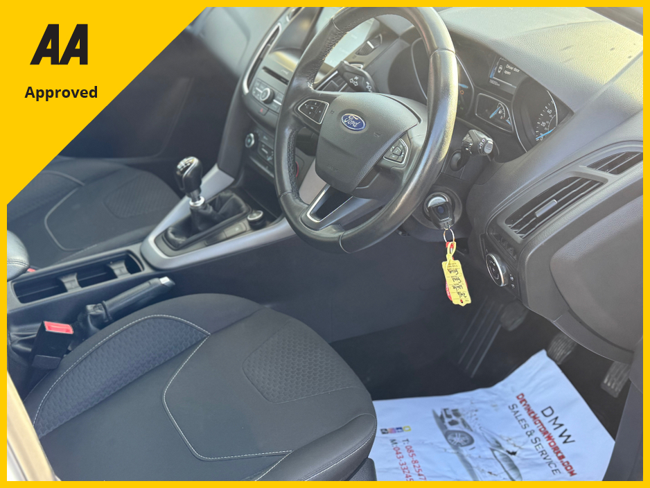 2016 Ford Focus 1.5 TDCI ZETEC 120PS 5DR €9,250