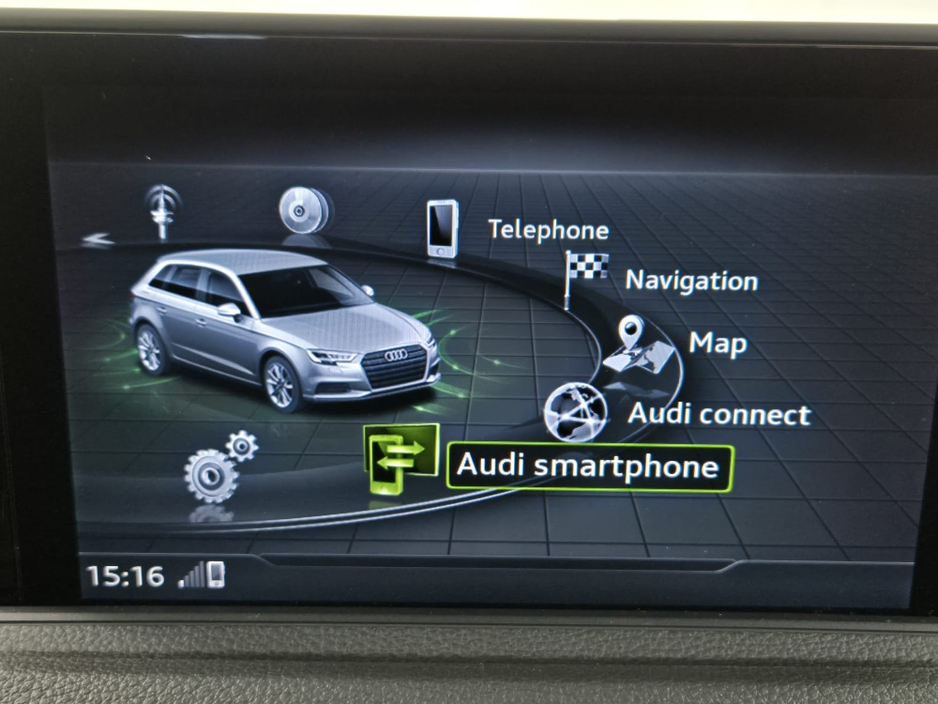 2019 Audi A3 SPORT LUXURY PACK**1.4 TFSI AUTO**FULL LEATHER**FULL ELECTRIC HEATED SEATS**FACELIFT SPORT MODEL**APPLE AND ANDROID CARPLAY**DIGITAL DASH**IRISH MAPS**KEYLESS ENTRY**WARRANTY AVAILABLE**FINANCE €21,949