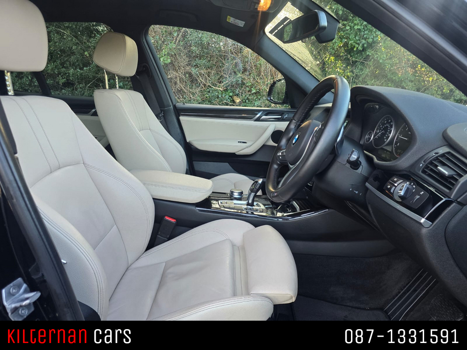 2017 BMW X3 2.0 D F25 XDRIVE20D M SPORT 5DR A €24,999