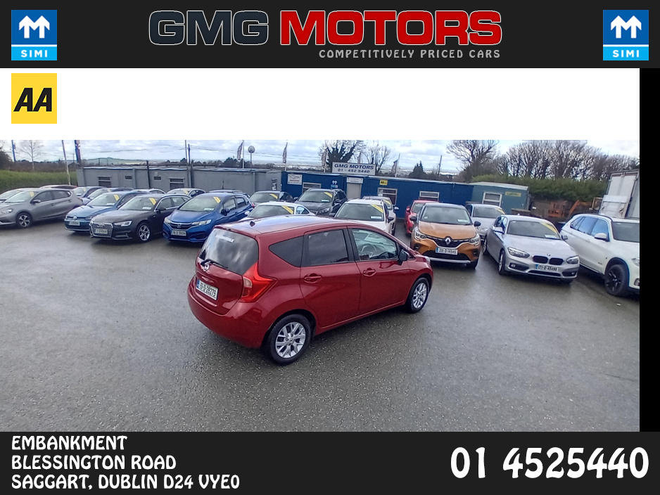 2015 Nissan Note 1.2 PET SV 5DR..LOW MILEAGE €6,750