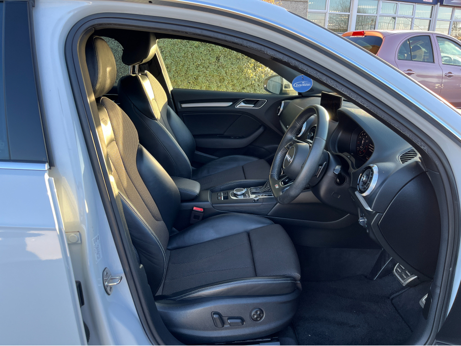 2018 Audi A3 S-LINE HATCHBACK AUTOMATIC 1.4 PETROL //HIGH SPEC//LOW MILES//HALF LEATHER HEATED SEATS//FULL ELECTRIC DRIVERS SEAT//REVERSE CAMERA//KEYLESS ENTRY//ADAPTIVE CRUISE CONTROL// €21,950