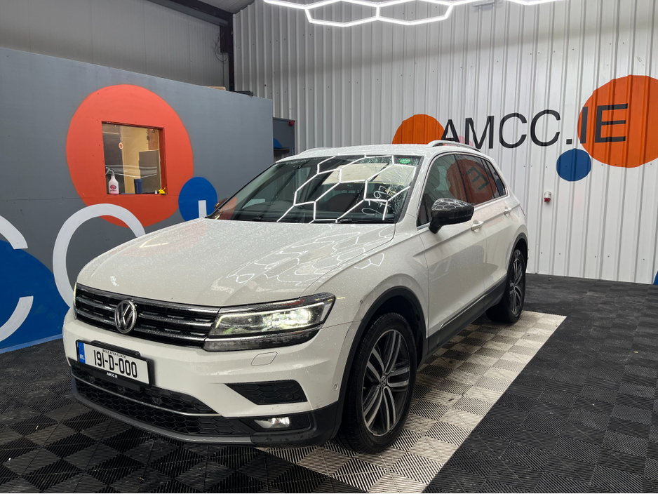 2019 Volkswagen Tiguan €25950 2019 VOLKSWAGEN TIGUAN TDI 4MOTION HIGH LINE 2.0 AUTOMATIC / CRUISE CONTROL / 360° PARKING CAMERA / ELECTRIC MEMORY & HEATED SEATS / HEATED REAR SEATS €25,950