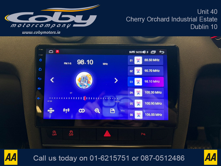 2013 Audi A3 1.4 S-line 5DR AUTO. New NCT Done Before Collection, Half Leather, Alloy Wheels, 2Keys, MFSW, Revers Camera, Parking Sensors, Dual Climate Control, Cruise Control, BT, Full Electrics, & more. €10,950