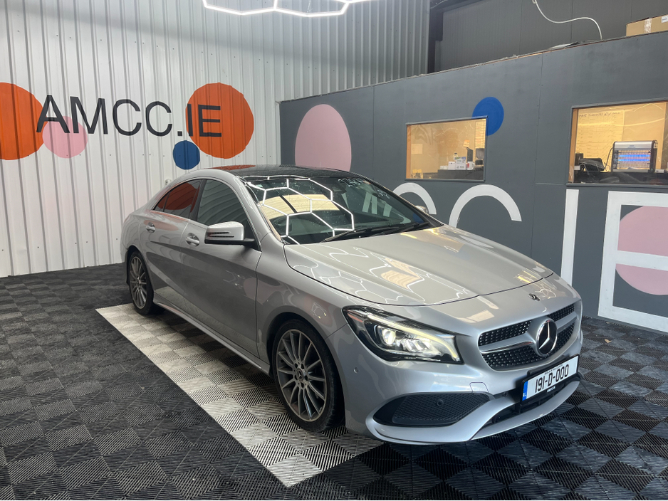 2019 Mercedes-Benz CLA Class €23950 2019 MERCEDES-BENZ CLA180 AMG STYLE 1.6 AUTOMATIC / CRUISE CONTROL / REVERSE CAMERA / ELECTRIC MEMORY & HEATED SEATS / PADDLE SHIFTERS / PANORAMIC SUNROOF / AMBIENT LIGHTS €23,950