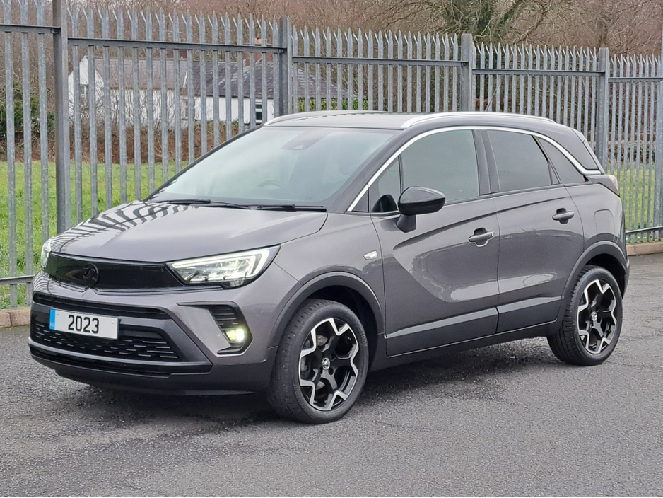 2023 Opel Crossland ULTIMATE 1.2TURBO 110BHP **LEATHER/SUEDE INTERIOR** €21,950