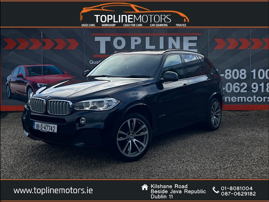 2018 BMW X5 =XDRIVE40E M SPORT//NEW NCT//PANROOF= €31,500