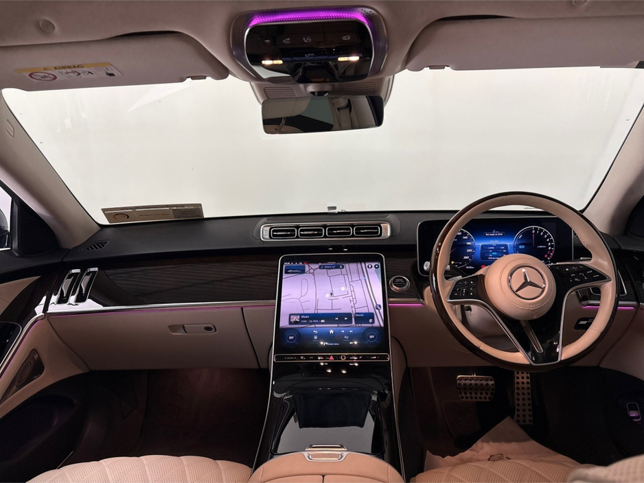 2022 Mercedes-Benz S Class 580 E LWB AMG LINE**BURMESTER SOUND SYSTEM**FRONT ELECTRIC HEATED SEATS**REAR HEATED SEATS**CREAM LEATHER INTERIOR**AMBIENT LIGHTING**20" ALLOYS**REVERSE CAMERA**ELECTRIC TAILGATE**WIRELESS CHARGING** €84,995