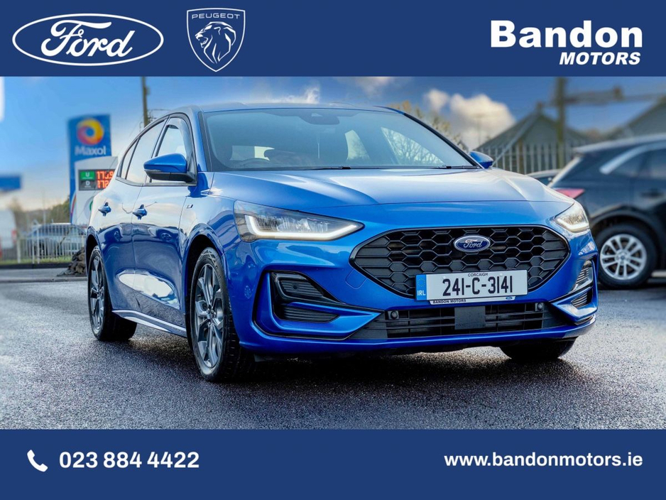 2024 Ford Focus 2024 Ford Focus Blue 1.0L EcoBoost 125PS ST-Line €27,950