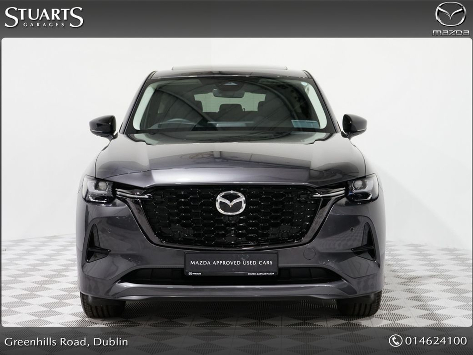 2025 Mazda CX-60 *HOMURA PLUS PHEV 327ps 8AT AWD*HOMURA PLUS*DRIVERS ASSISTANCE PACK, CONVENIENCE PACK AND PANORAMIC SUNROOF, MACHINE GREY WITH BLACK LEATHER* €54,945