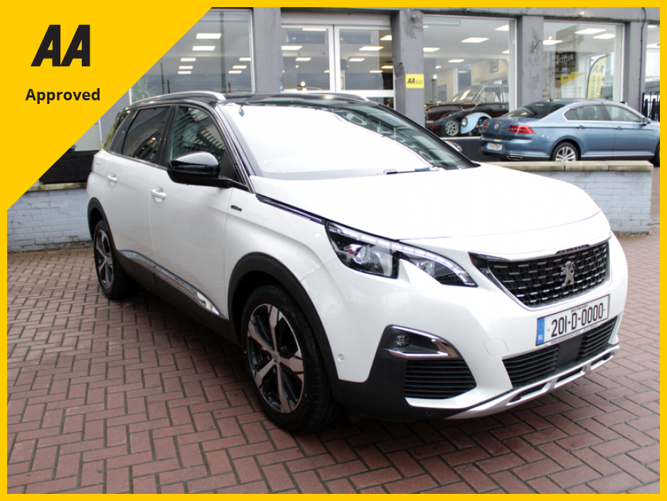 2020 Peugeot 5008 2.0HDI GT-LINE EDITION 7 SEATER AUTOMATIC // STUNNING CAR // BUY WITH CONFIEDNCE AA AND SIMI APPROVED DEALER 2026 // ALL TRADE INS WELCOME // FINANCE ARRANGED TO SUIT ALL // €29,950
