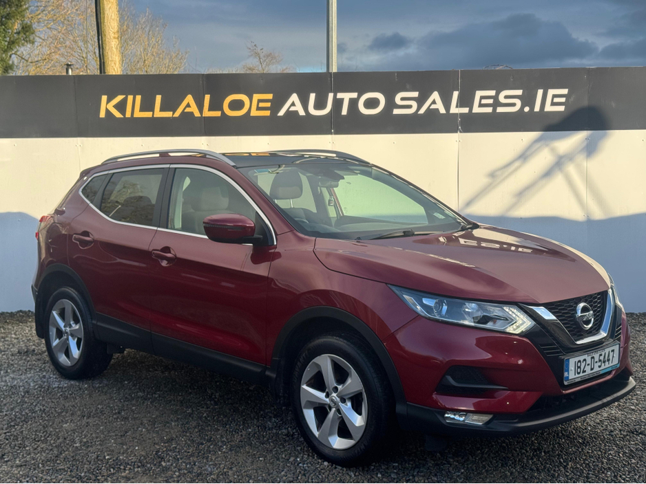 2018 Nissan Qashqai 1.6 SV 18 4DR pan roof €15,950