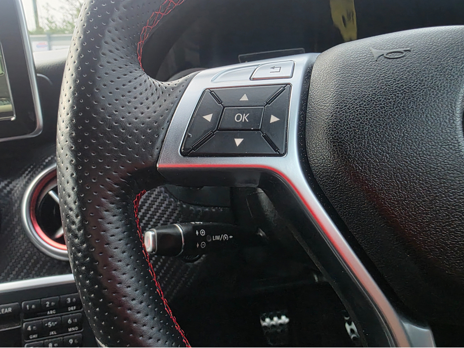 2014 Mercedes-Benz A Class A180 AMG LINE - SAT NAV PACK - HALF LEATHER  SEATS - REV CAMERA / HI SPEC / SYSTEM LOW ROAD TAX BAND / SIMI DEALER €14,450