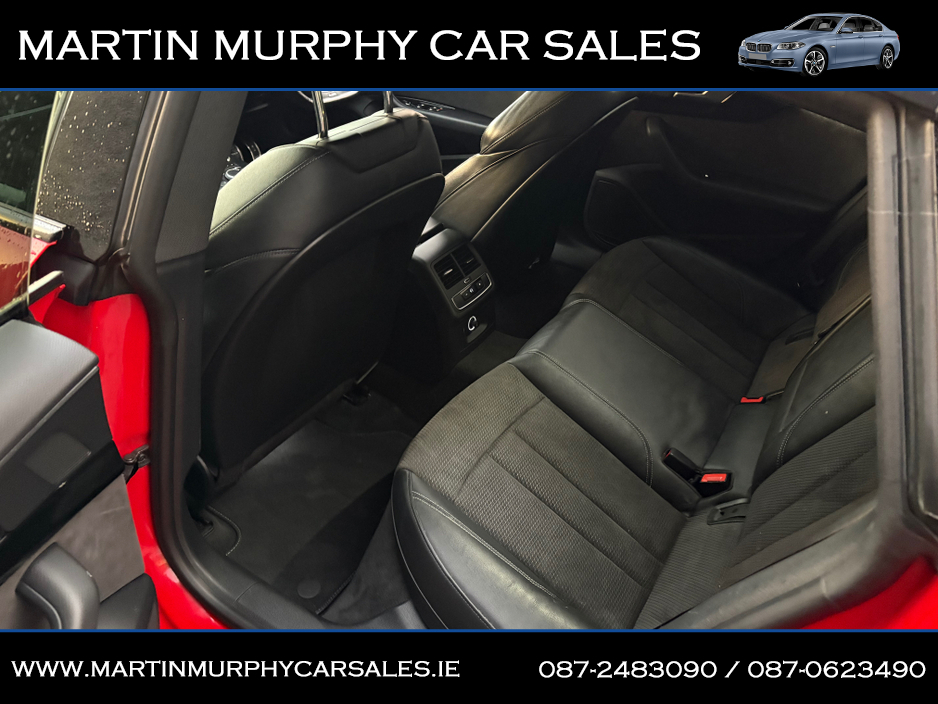 2018 Audi A5 2.0 TDI 190 BHP S-LINE BLACK EDITION AUTO €18,995