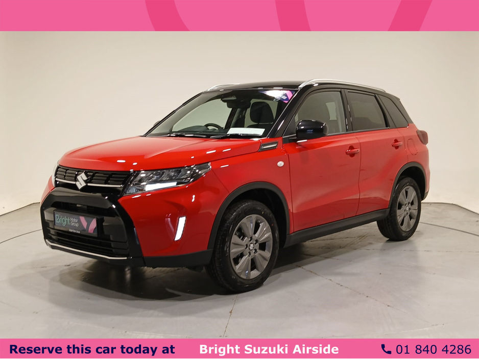 2026 Suzuki Vitara Cost of living discount see below: Motion 1.4 Manual Hybrid (now with up to a 10 year warranty) €33,250
