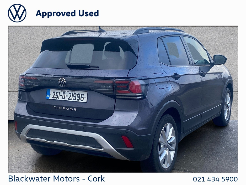2025 Volkswagen T-Cross 1.0TSI 95BHP EDITION 75 €27,000