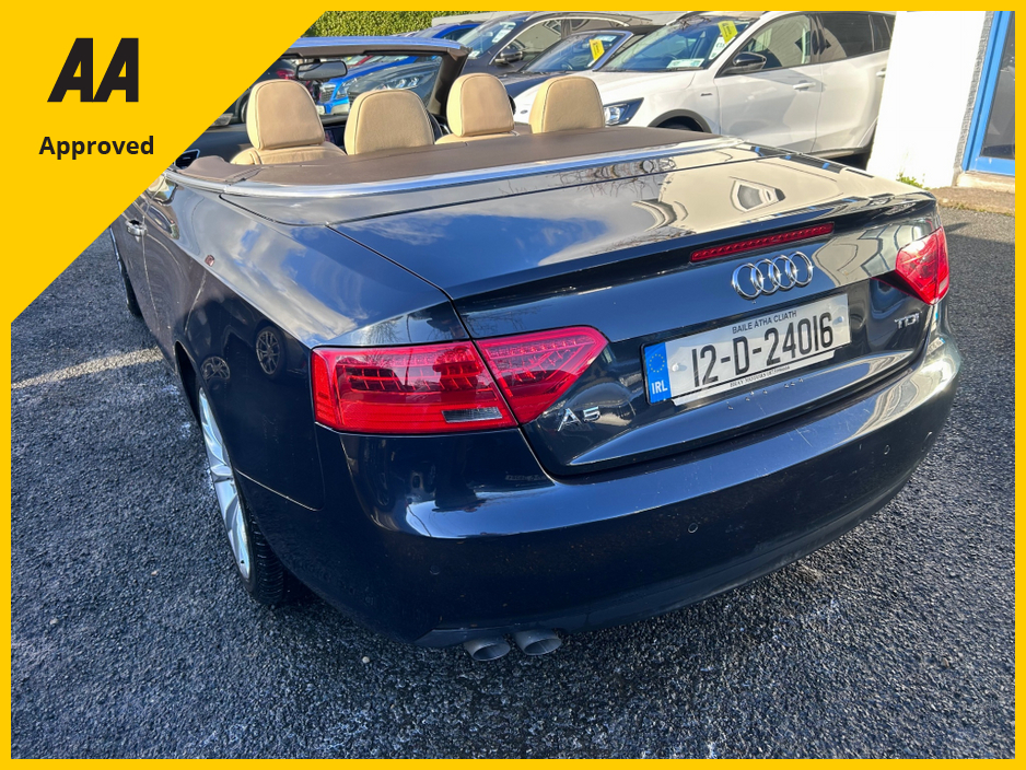 2012 Audi A5 2012 AUDI A5 2.0TDI CABRIOLET AUTO HIGH SPEC €9,950