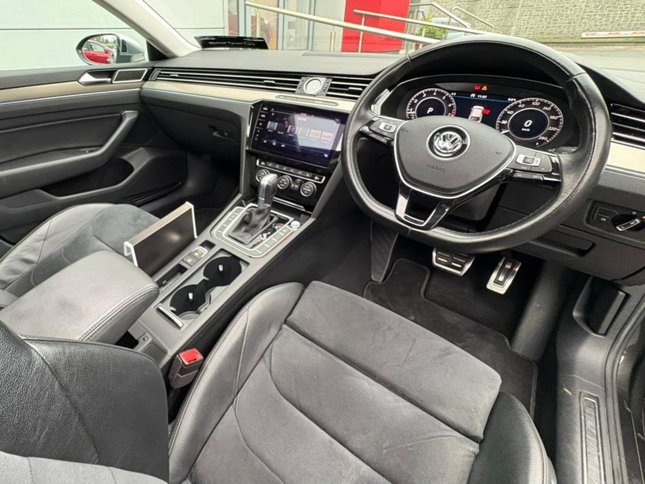 2019 Volkswagen Arteon 1.5 TFSI 150bhp Elegance, Panoramic Roof, 19” Alloys, 1/2 Leather, Camera, CarPlay - First Registered in July 2019 - Trade in Price €27, 999. €26,999