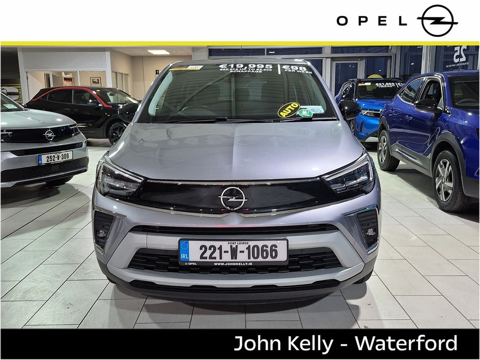 2022 Opel Crossland Elite 1.2i 130PS 6 Speed Auto €19,995
