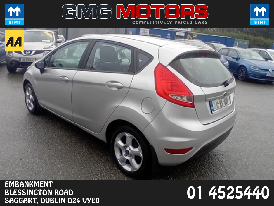 2011 Ford Fiesta STYLE 1.25 60PS 5DR..LOW MILEAGE €6,950