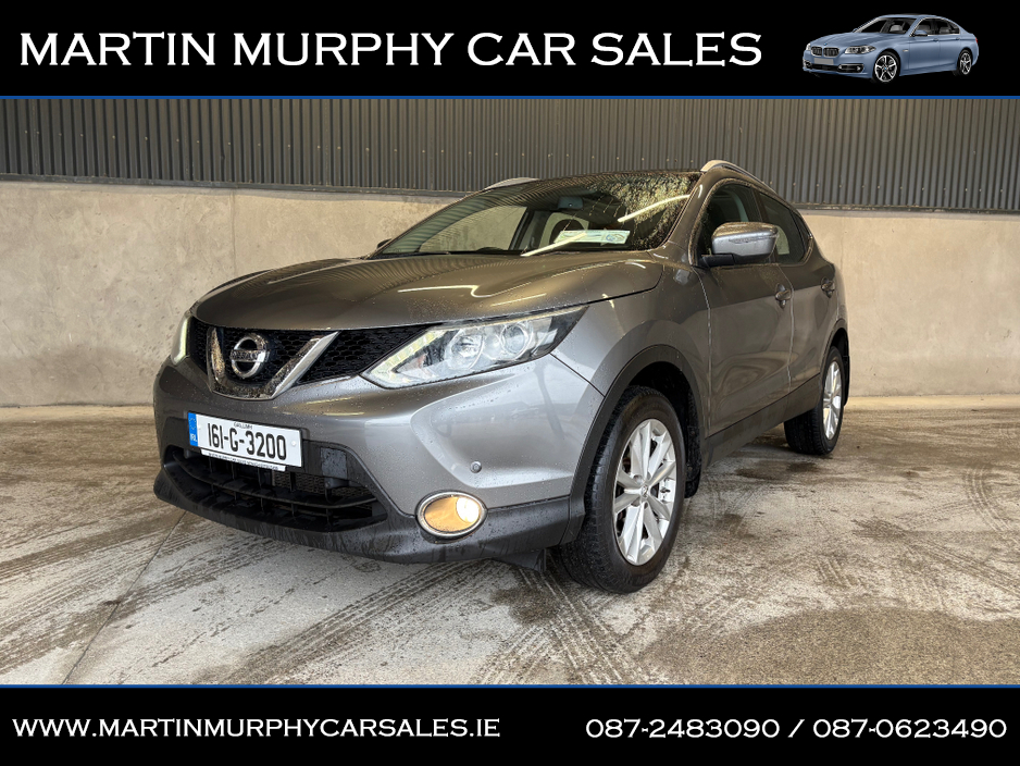 2016 Nissan Qashqai 1.2 PETROL SV LOW KMS €11,450
