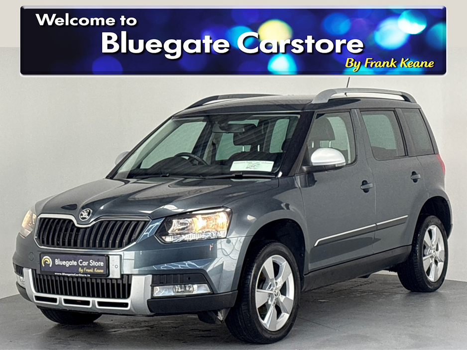 2016 Skoda Yeti OUTDOOR 2.0 TDI**TOUCHSCREEN BLUETOOTH MEDIA**MULTIFUNCTIONAL STEERING WHEEL**HEATED LEATHER SEATS**CRUISE CONTROL**PARKING SENSORS**AIR CONDTIONING**ELECTRIC WINDOWS **ISOFIX**FINANCE AVAILABLE** €11,995
