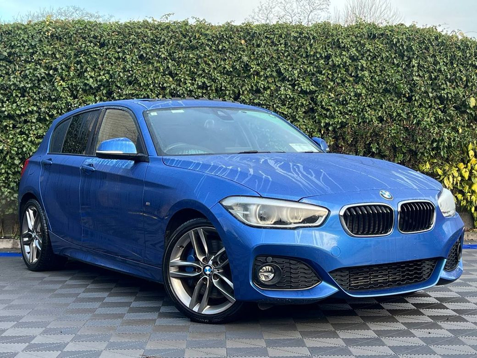 2017 BMW 1 Series 118d M-SPORT 2.0 // SUNROOF // ESTORIL BLUE // 18" M-SPORT ALLOYS // REVERSE CAMERA €16,900