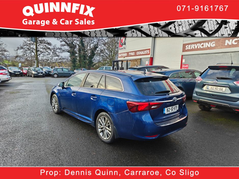 2016 Toyota Avensis 2.0 D-4D BUSINESS ED. 1 OVERMOUNT 141BHP 5DR €7,995