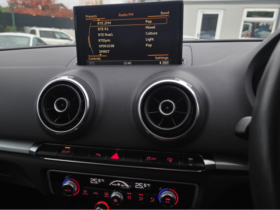 2015 Audi A3 1.4 TFSI AUTOMATIC - REV CAMERA - PARKING SENSORS - ALLOYS - LOW TAX BAND €13,950