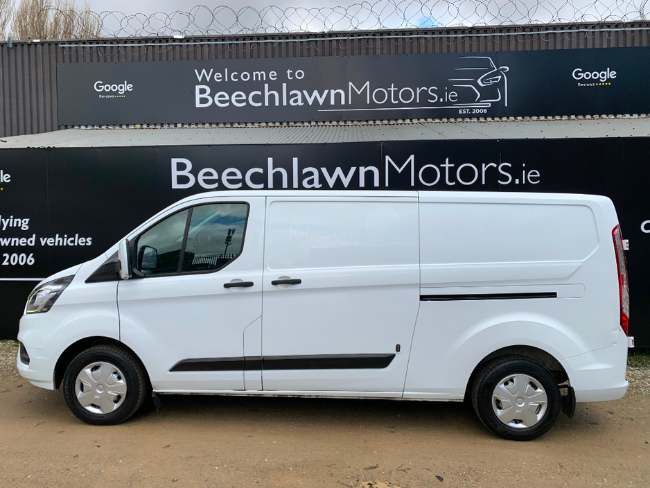 2021 Ford Transit Custom 2.0 TDCI 105 PS LWB TREND // PRICE EXCL. VAT // GREAT CONDITION // 05/26 CVRT // AIR CON, HEATED SEATS AND CRUISE CONTROL // €13,780