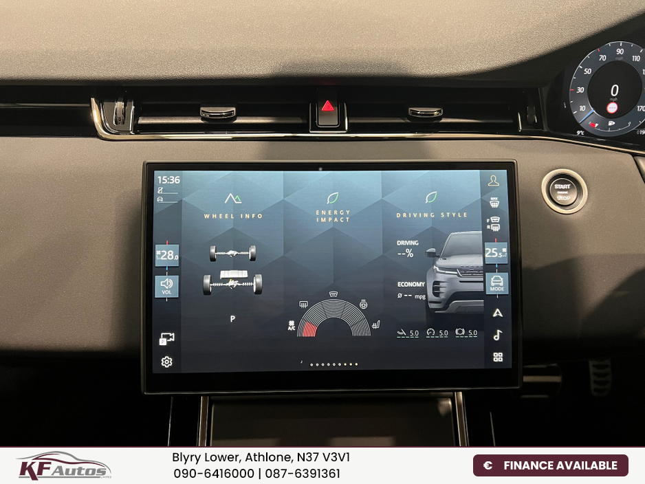 2024 Land Rover Range Rover Evoque HSE Dynamic PHEV 265bhp 5dr Auto - 241 Reg €55,995