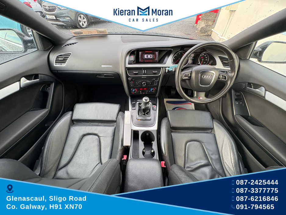 2011 Audi A5 2.0 TDI S LINE 168BHP 3DR 190PS 5DR AUTO €9,950