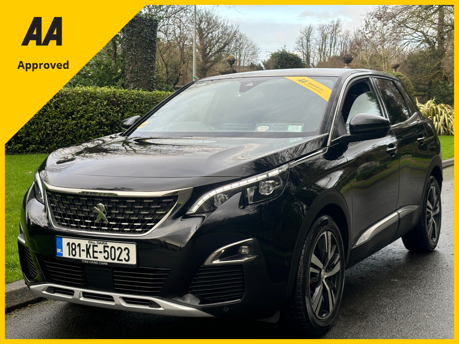 2018 Peugeot 3008 1.6 HDI GT LINE 5DR 120BHP €15,900