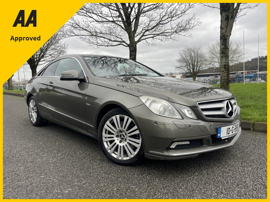 2010 Mercedes-Benz E Class E-COUPE CDI BLUE EFFICIENCY AUTO AVANTGARDE COUPE 2DR €7,500