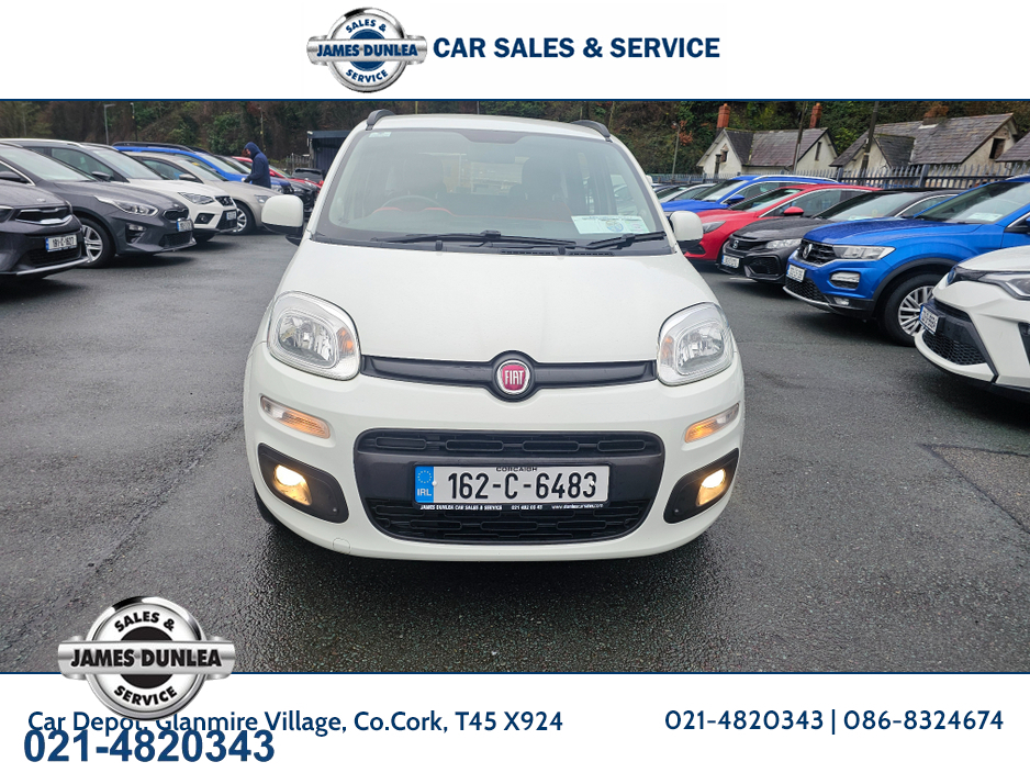 2016 Fiat Panda LOUNGE 1.2 69BHP 4DR €7,950