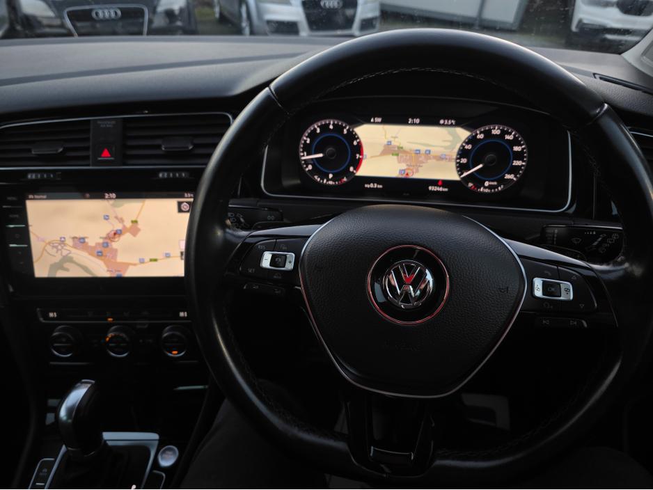 2018 Volkswagen Golf ( 182 REG ) 1.4 HIGHLINE VIRTUAL CLOCKS  SAT NAV PACK - -REVERSE CAMERA - NAVIGATION - CARPLAY - ANDROID AUTO- BLIND SPOT REAR TRAFFIC ASSIST - DISCOVER PRO €18,950