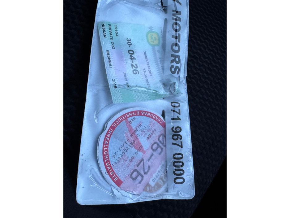 2015 Nissan Qashqai 1.6 DSL XE CVT 4DR AUTO