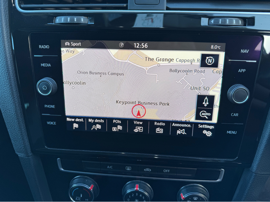 2019 Volkswagen Golf GT 1.5 TSI EVO, 2 YEAR NCT, MANUAL, LOW TAX, LOW INSURANCE €17,995