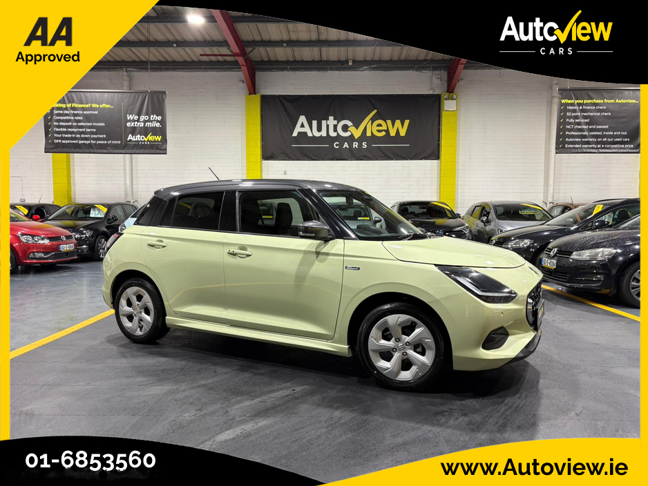 2023 Suzuki Swift New Model 1.2 Self Charging Mild Hybrid Automatic. AA Approved/ SIMI Dealer/  Finance Available. €21,995