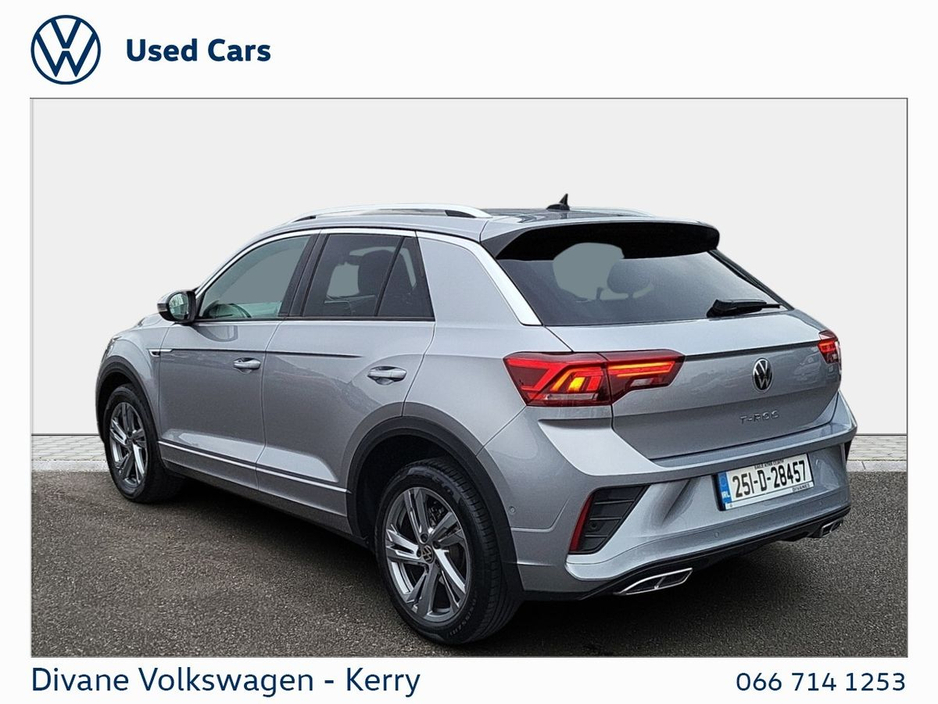 2025 Volkswagen T-Roc AUTO R-LINE 75 1.5 TSI PETROL 150 BHP €39,950