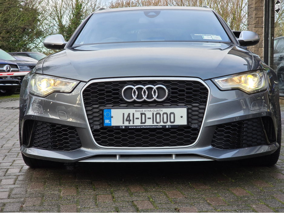 2014 Audi RS6 4.0 TSFI V8 TWIN TURBO 560 BHP. ONLY 59000 MILES. FSH. FINANCE ARRANGED. SIMI. AA APPROVED. €59,950