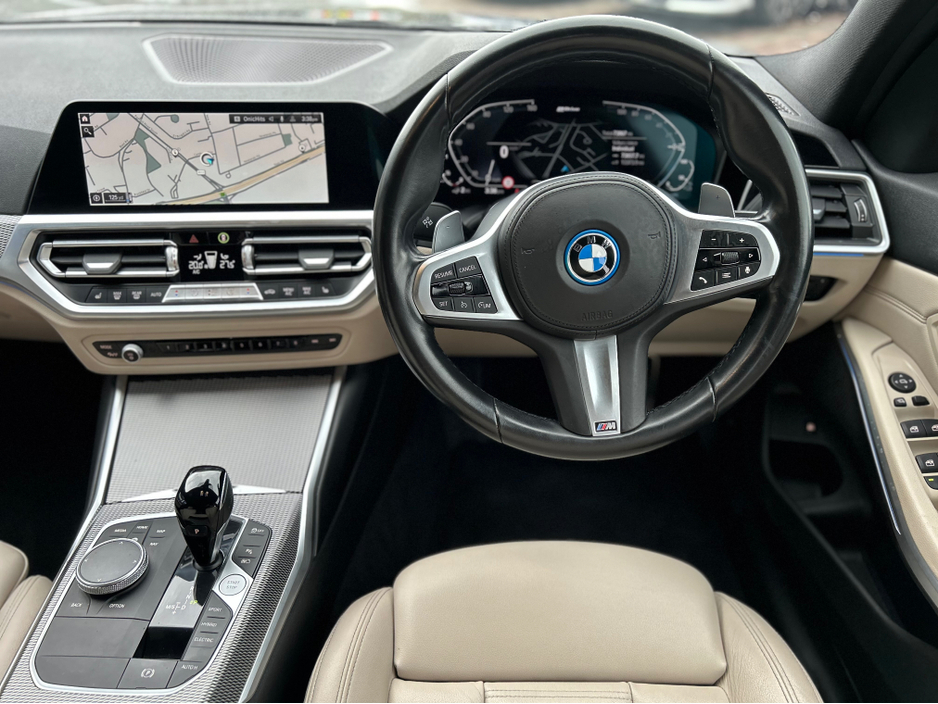 2022 BMW 3 Series Ultimate M-3 Styled 330e-PHEV - Must See To Appreciate - Black + Ivory Leather - Full Spec . Top Trade-ins + Finance Deals - Assured Dealer Warranty - €32,950