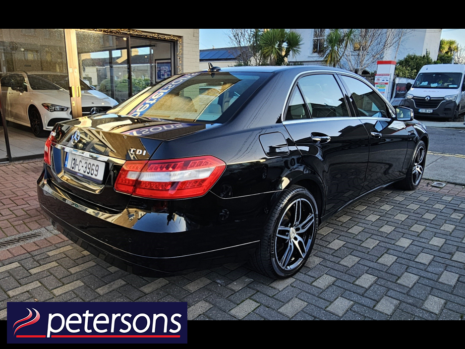 2013 Mercedes-Benz E Class E200 CDI BLUE EFFICIENCY ECO AUTOMATIC €12,950