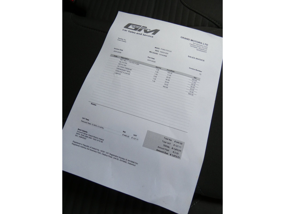 2016 Ford Focus 1.0 Ecoboost Turbo 125PS Titanium €9,650