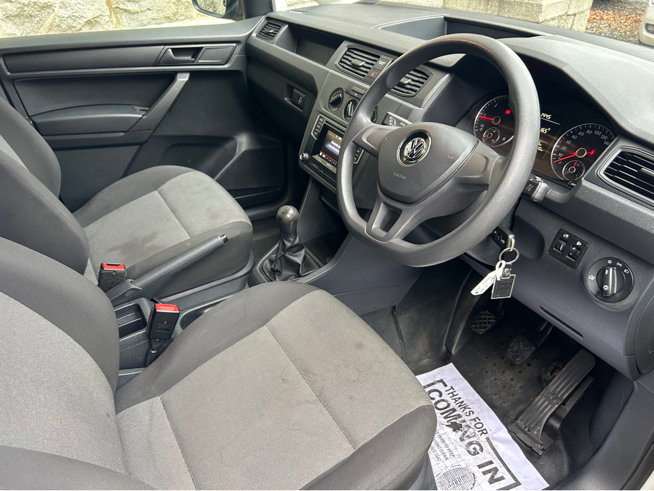 2017 Volkswagen Caddy LWB  TDI 102HP MANUAL 5SPEED 5DR €8,995